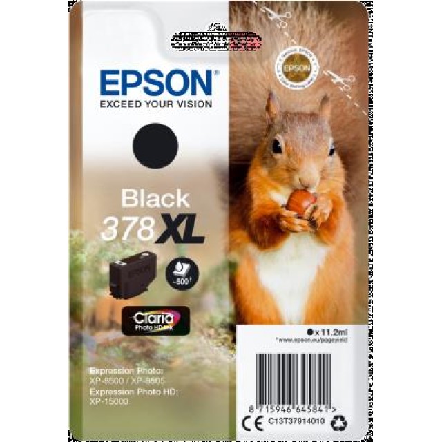 Ink Epson T3791 C13T379140 Black - 11.2ml