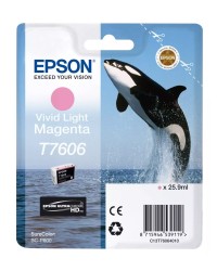 Ink Epson T7606 C13T76064N10 Ultrachrome HD Vivid Light Magenta - 26ml