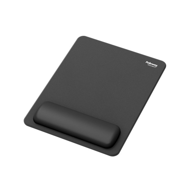 Fellowes Breyta XL Mousepad Wrist Rest Black