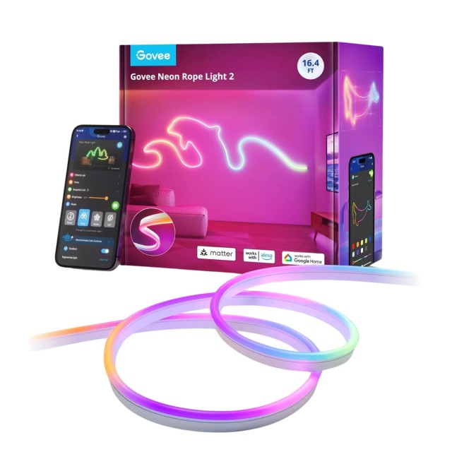 Govee H61D5-W Neon Rope Light 2 - 5m (Supports Matter)