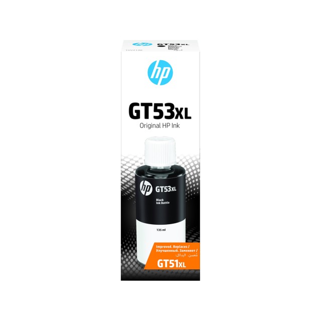 HP GT53XL 135ml Black Original Ink Bottle 1VV21AE