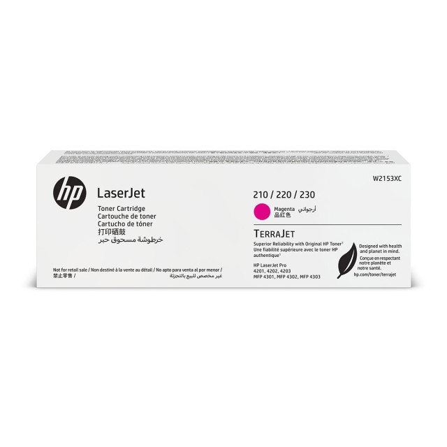 HP W2153XC Magenta Original Contract LaserJet Toner Cartridge