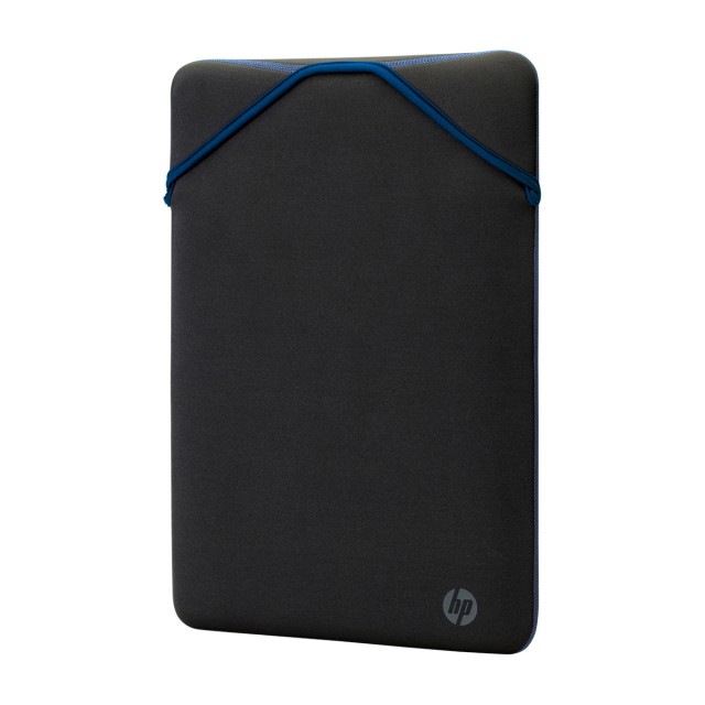 HP Protective Reversible 15.6 Black-Blue Laptop Sleeve - 2F1X7AA