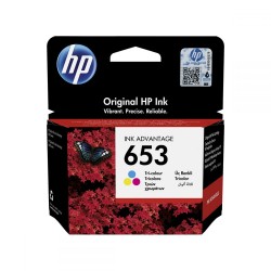 HP 653 Tri-color Original Ink Advantage Cartridge