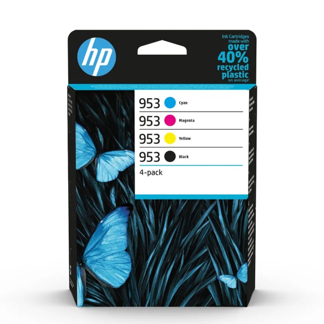 HP 953 CMYK Original Ink Cartridge 4-Pack