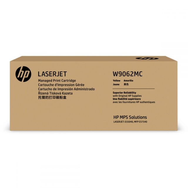 Toner Managed LJ E55040,E57540 HP Yellow ( 12.2K ) W9062MC Contract