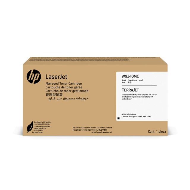 HP W9240MC Black Managed Toner Cartridge