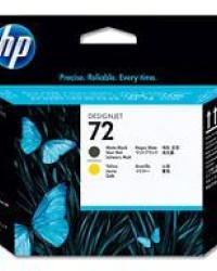 Ink HP No 72 Printhead Matte Black and Yellow