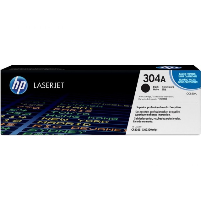 Toner Laser HP LJ CP2025 Black - 3.5K Pgs