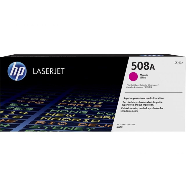 Toner Laser 508A HP LJ Color M552 Magenta 5K Pgs