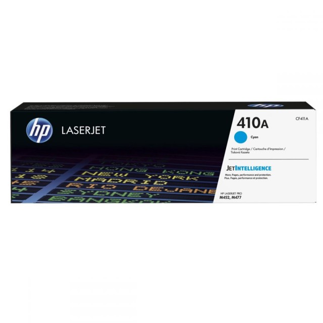 Toner HP LJ Pro Color M452 410A Cyan - 2,3K Pgs