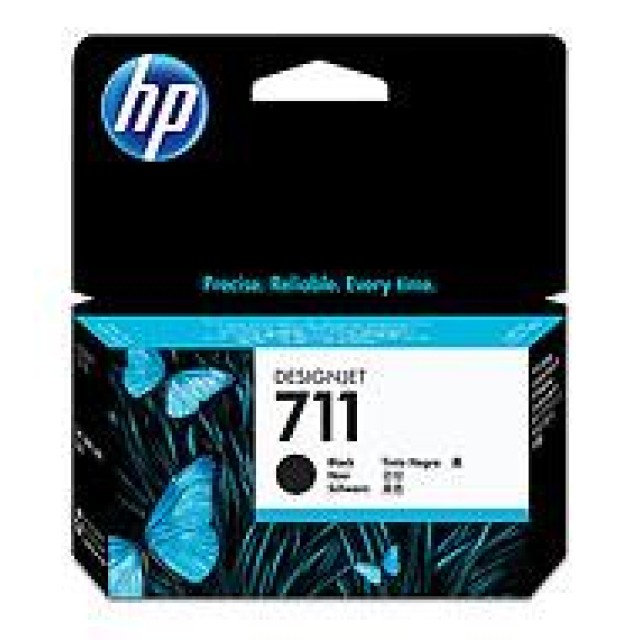 Ink HP No 711 Black Ink Crtr - 38ml