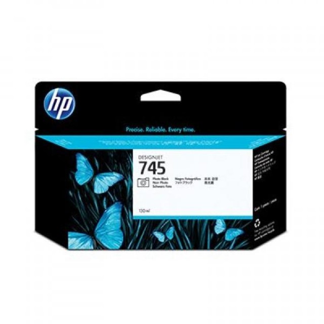 Ink HP No 745 Photo Black  - DesignJet Z2600 , Z5600 - 130ml