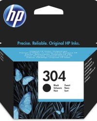 Ink HP No 304 Black Ink Crtr 120 pgs