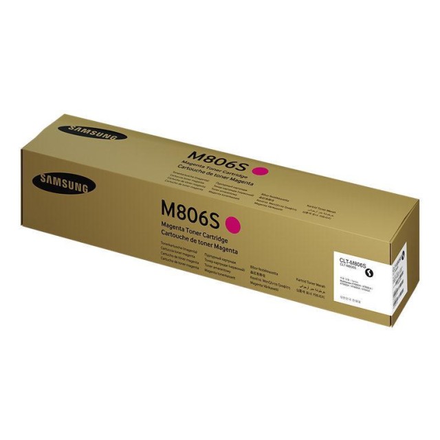 Toner Color Laser Samsung-HP CLT-M806S,ELS Magenta - 30k Pgs