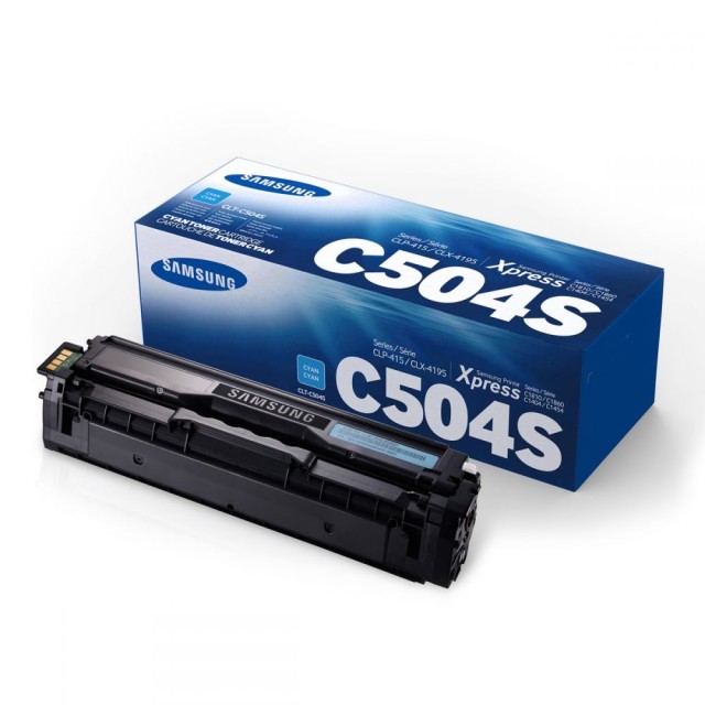 Toner Color Laser Samsung-HP CLT-C504S,ELS Cyan - 1.8K Pgs