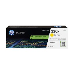 HP 220X Yellow Original LaserJet Toner Cartridge