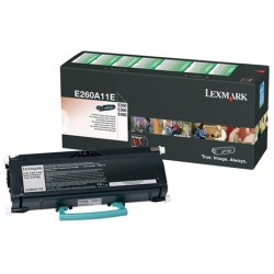 Toner Laser Lexmark 260A11E Black Low Yield 3.5K Pgs