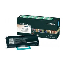 Toner Laser Lexmark 360H11E Standard Yield Black 9K Pgs