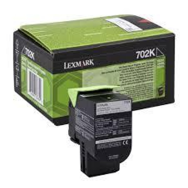 Toner Laser Lexmark 70C20K0 Standard Black -1k Pgs