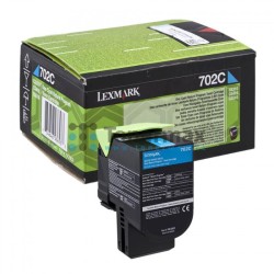 Toner Laser Lexmark 70C20C0 Standard Cyan -1k Pgs