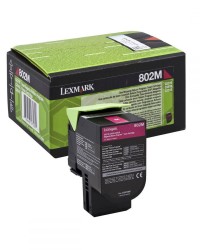 Toner Laser Lexmark 80C20M0 Low Magenta -1k Pgs
