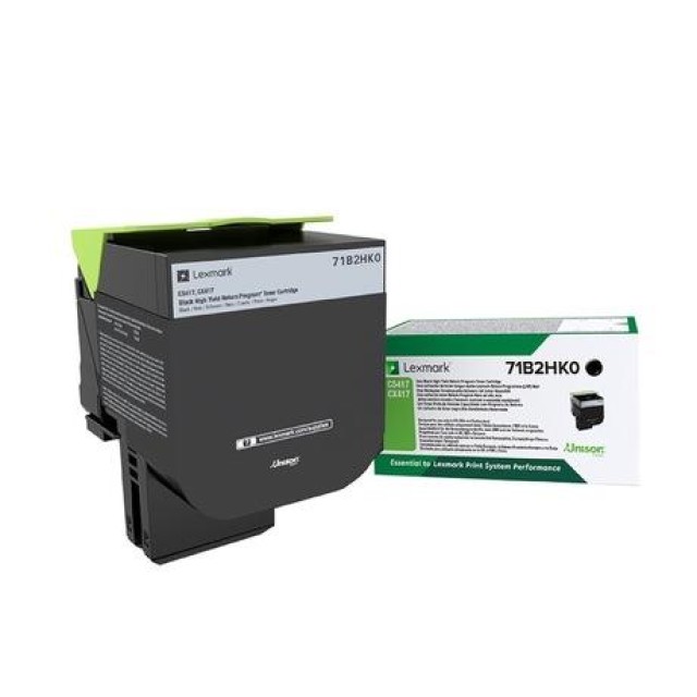 Toner Laser Lexmark 71B2HK0 High Yield Black -6k Pgs
