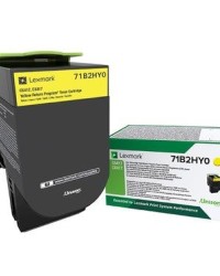 Toner Laser Lexmark 71B2HY0 High Yield Yellow -3.5k Pgs