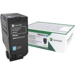 Toner Laser Lexmark 75B20C0 Cyan -10k Pgs