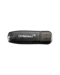 USB Stick Intenso 16GB 2.0 Rainbow Line Black