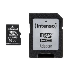 Micro SD Intenso 16GB Card Class 10 UHS-I Professional