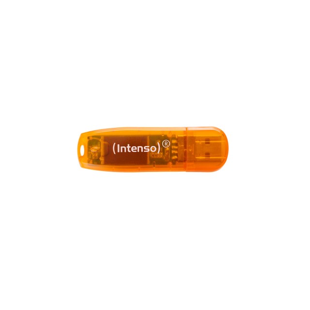 USB Stick Intenso 64GB 2.0 Rainbow Line orange