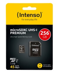 Intenso 256GB Micro SD - UHS-I - PREMIUM