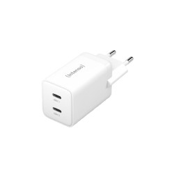 Intenso Power Adapter W40CC GaN 2xUSB-C 40 Watt white - 7804012