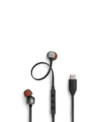 JBL Tune 310C, In-Ear Headphones, USB-C, Hi-Res, (Black) JBLT310CBLK