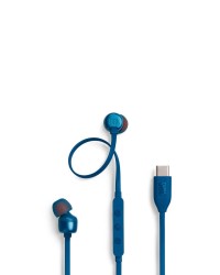 JBL Tune 310C, In-Ear Headphones, USB-C, Hi-Res, (Blue) JBLT310CBLU