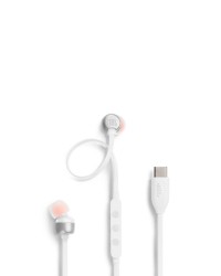 JBL Tune 310C, In-Ear Headphones, USB-C, Hi-Res, (White) JBLT310CWHT