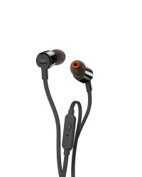 JBL T210, InEar Universal Headphones 1-button Mic-Remote (Black) JBLT210BLK