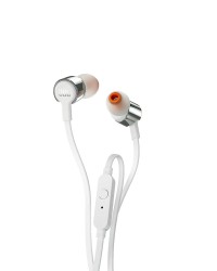 JBL T210, InEar Universal Headphones 1-button Mic-Remote (Grey) JBLT210GRY