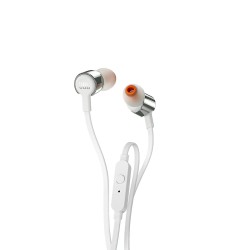 JBL T210, InEar Universal Headphones 1-button Mic-Remote (Grey) JBLT210GRY