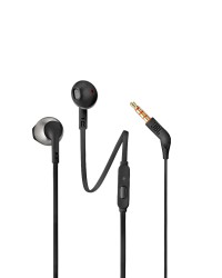 JBL Tune 205 Earbuds Handsfree με Βύσμα 3.5mm Μαύρο JBLT205BLK