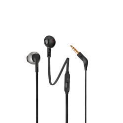 JBL Tune 205 Earbuds Handsfree με Βύσμα 3.5mm Μαύρο JBLT205BLK