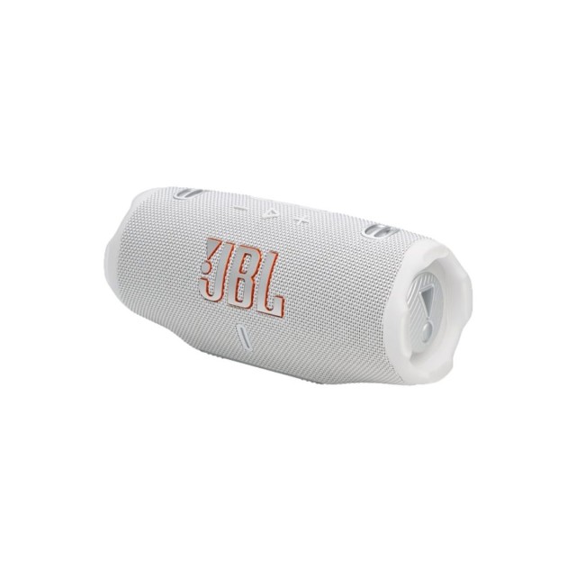 JBL Charge 6, Bluetooth Speaker, Water,Dust proof IP67, Powerbank, (White) - JBLCHARGE6WHT