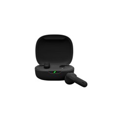 JBL Wave Flex 2, True Wireless Ear-Buds Headphones, Smart Ambient, IP54, (Black) - JBLWFLEX2BLK