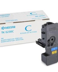 Toner Laser Kyocera Mita TK-5230C Cyan HC - 2,2K Pgs