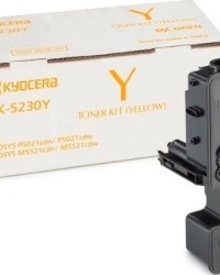 Toner Laser Kyocera Mita TK-5230Y Yellow HC - 2,2K Pgs