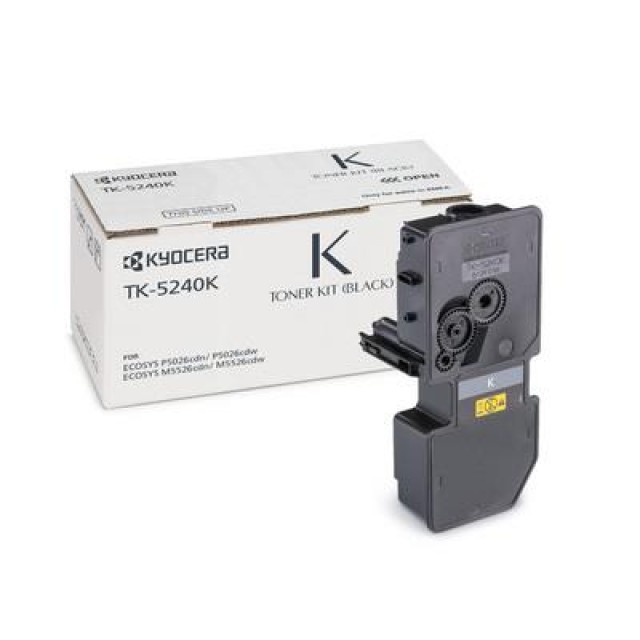 Toner Laser Kyocera Mita TK-5240K Black - 4K Pgs