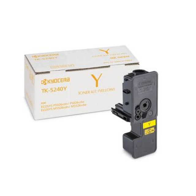 Toner Laser Kyocera Mita TK-5240Y Yellow - 3K Pgs