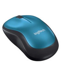 Logitech Wireless Mouse M185 Blue-Black - 910-002239