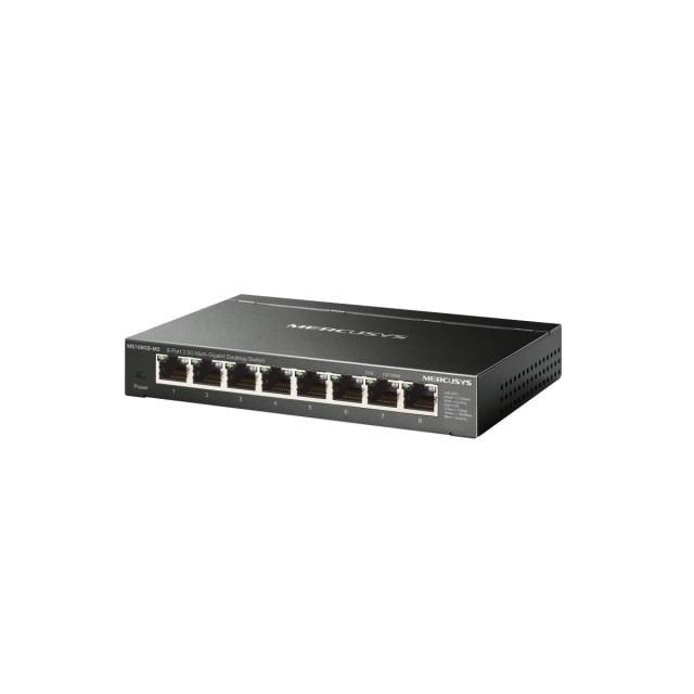 Mercusys 8-Port 2.5 Gigabit Desktop Switch - MS108GS-M2